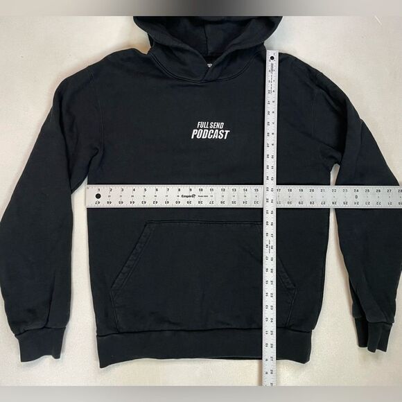 Full Send Podcast Nelk Boys Pullover Hoodie Men Medium Black - Picture 5 of 5